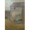 Tableau \"Lever du soleil à Bormes\" signé CASTRES