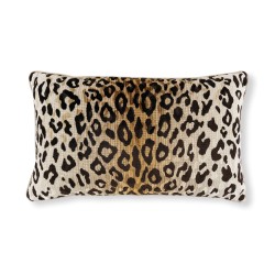 Coussin \"Mimi velvet tan\"