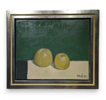 Tableau "Pommes" signé MAFLI 90