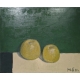 Tableau "Pommes" signé MAFLI 90