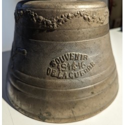 Cloche "Souvenir de la guerre 1914-1918" OBERTINO