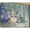 Tableau à musique "Leçon de piano"