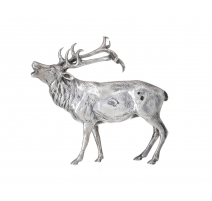 Cerf en argent