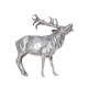 Cerf en argent