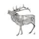 Cerf en argent