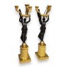A pair of candelabra in the Thomire style