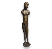 Bronze "Femme debout" signé SCHWARZ