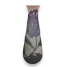 A mauve conical vase signed GALLÉ