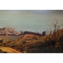 Tableau \"Tibériade sur la mer de Galilée\"