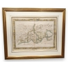 Carte encadrée "Partie du Languedoc"