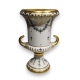 Vase Medicis en porcelaine de Nyon