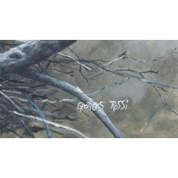 Tableau \"Cormorans\" signé Georges ROSSI
