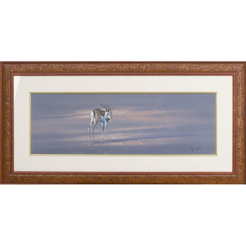 Pastel ‘Antelope’ signed by Paul B. DIXON 97