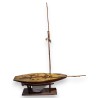 Maquette de voilier, sans voiles