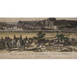 Engraving: ‘View of the Palace of Versailles’