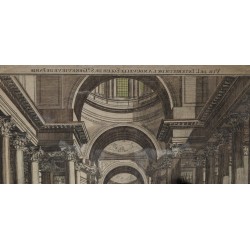 Engraving: ‘View of St Genevieve’s Church’