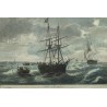 Gravure "Pêche à la morue"