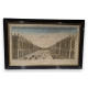 Gravure "Vue de la place de Petersbourg"