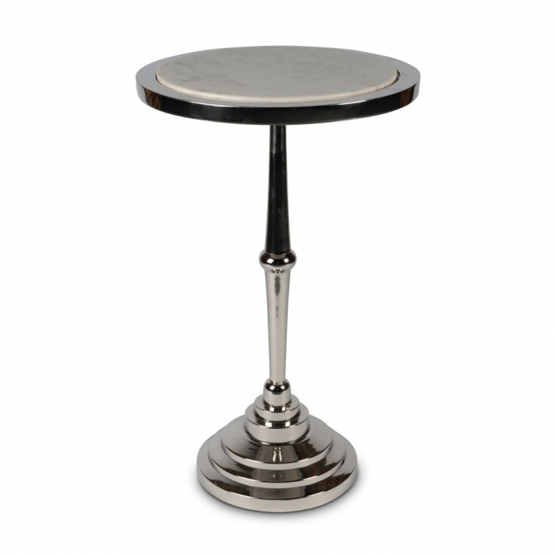 Table d'appoint Martini blanc
