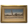 Engraving: ‘View of the Tower of Pisa’