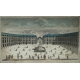 Gravure "Vue de la place Vendôme"