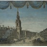 Gravure "Eglise de St. Marie Londres"