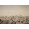 Gravure "Entrée au Chateau de Schoenbrunn"