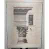 Paire de gravures "Eléments d'architecture"