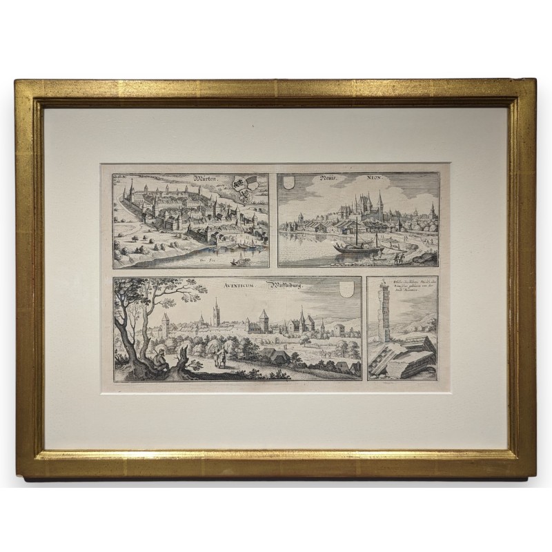 Gravure "Morat Nyon Avenche"
