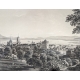 Gravure "Vue de Lausanne"