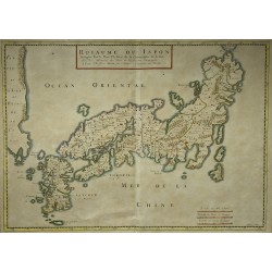 Gravure "Royaume du Japon"