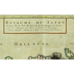 Gravure "Royaume du Japon"