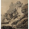 Engraving: ‘View of the St Saphorin Waterfall’