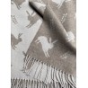 Wildlife Hare throw, Fawn colour