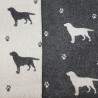 Plaid Labrador coloris Noir