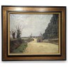 Tableau \"Route en automne\" signé BRESSLER 28