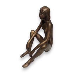 Bronze \"Femme assise\" par SCHWARZ