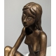 Bronze "Femme assise" par SCHWARZ