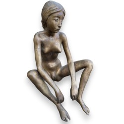 Bronze \"Femme assise\" par SCHWARZ