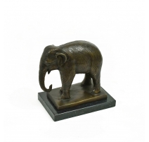 Elephant en bronze