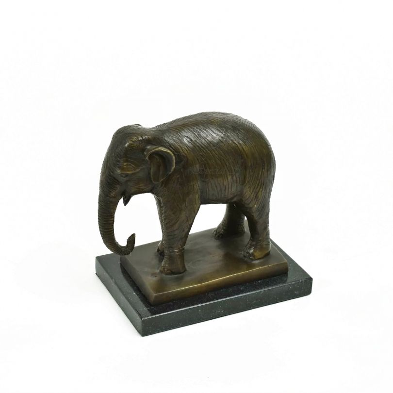 Elephant en bronze