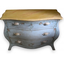 Commode style Louis XV poignée coquillage