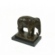 Elephant en bronze