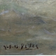 Tableau "Marine" signé Alb. Is. DE VOS