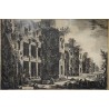 Gravure "Terme di Diocleziano" signée PIRANESI