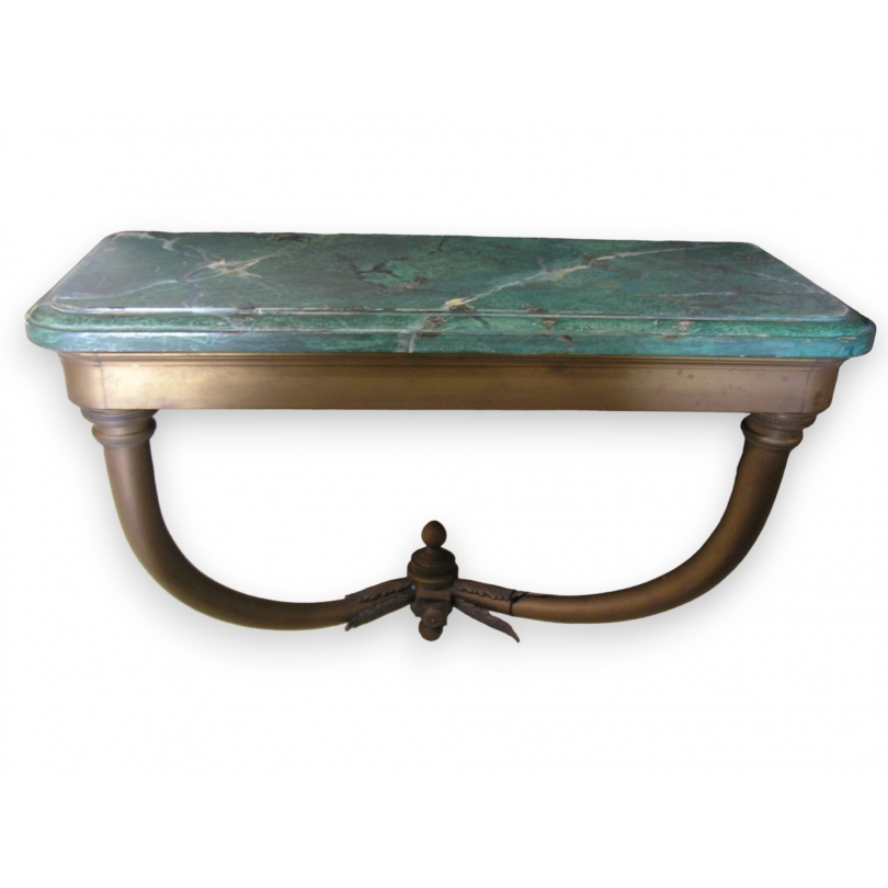 Console, modèle Raffaello, en bronze