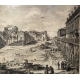 Gravure "Terme di Diocleziano" signée PIRANESI