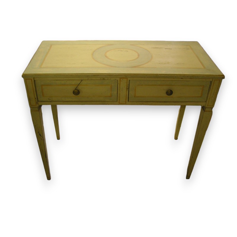 Lacquered console table with 2 drawers at  Moinat SA  - Antiques and home décor