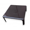 Table Demetrio 70 noire par Artemide