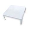 Table Demetrio 70 blanche par Artemide